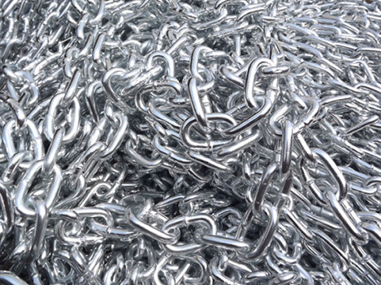 成華鍍鋅起重輕鏈條 鐵、鋅合金圓環鏈條